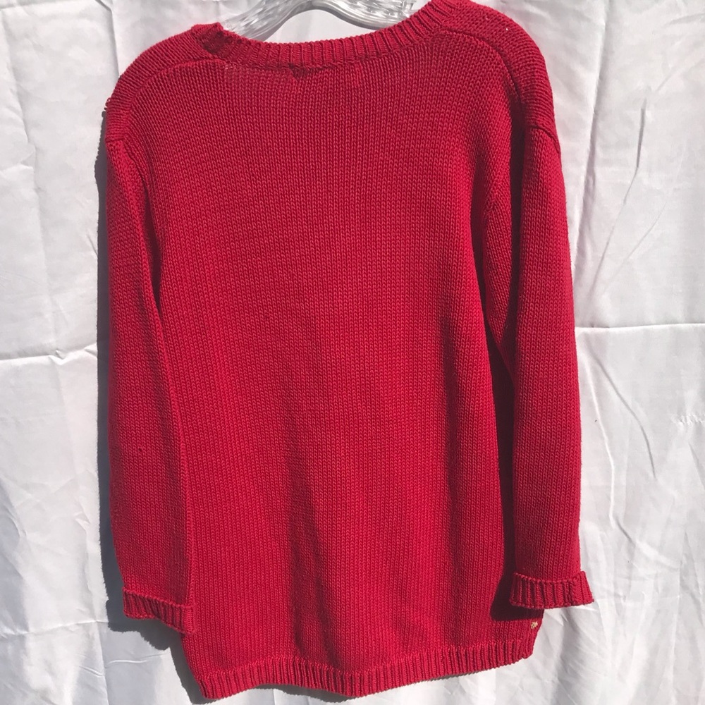 Christmas sweater Size Petite Medium. Beautiful! - Picture 7 of 8